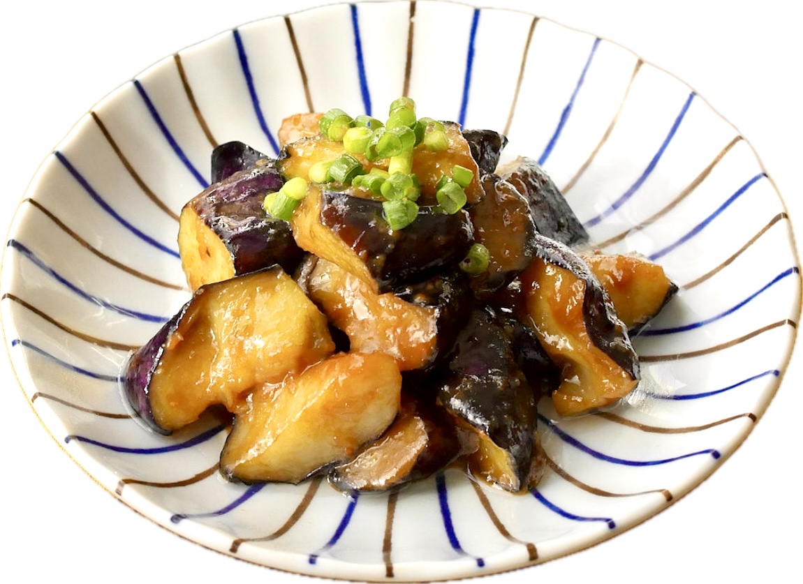 新井薬師 ナス味噌炒め